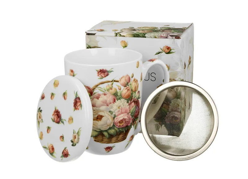 Kubek Z Zaparzaczem PIWONIE 350 ml