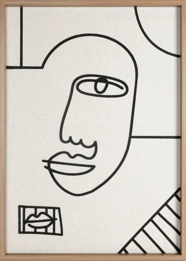 Obraz 669/A 50x70 cm Linearna Twarz