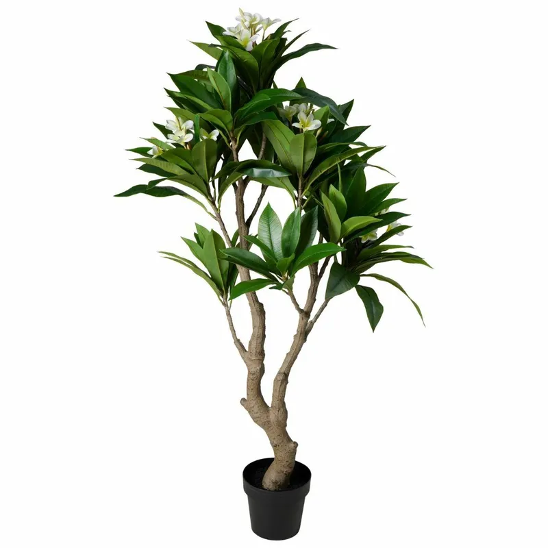 Sztuczne Drzewko Frangipani 150 cm Doniczce - Biała