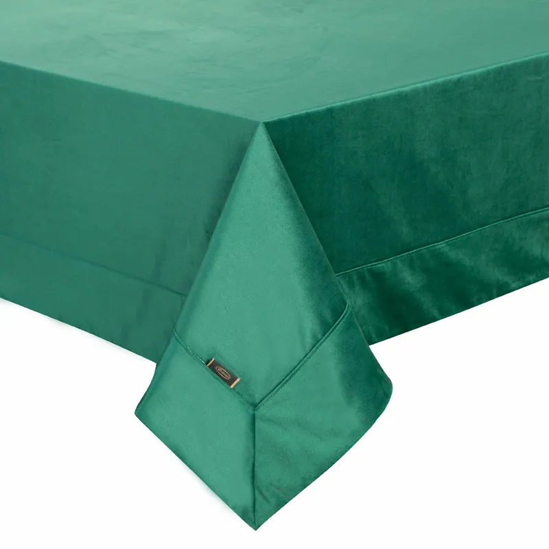 Obrus VELVET 145x180 cm Ciemnozielony