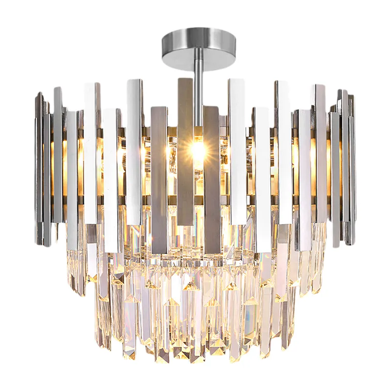 Żyrandol Kryształowy ASPEN CHROME II