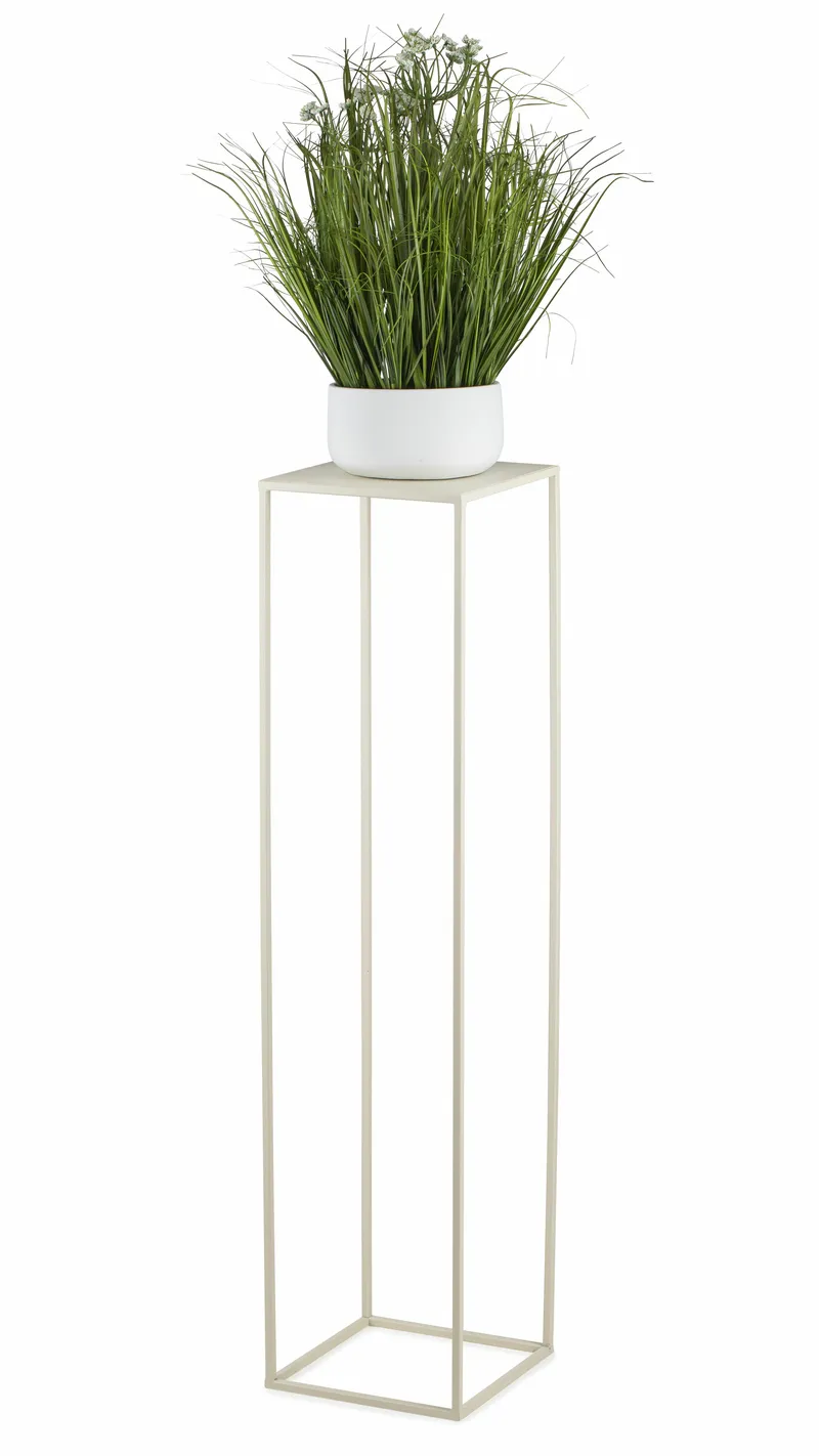 Kwietnik Stojący 100 cm - Kremowy