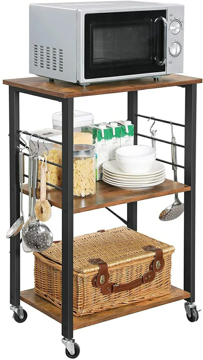 Stolik Pomocniczy Mobilny Kuchenny LOFT
