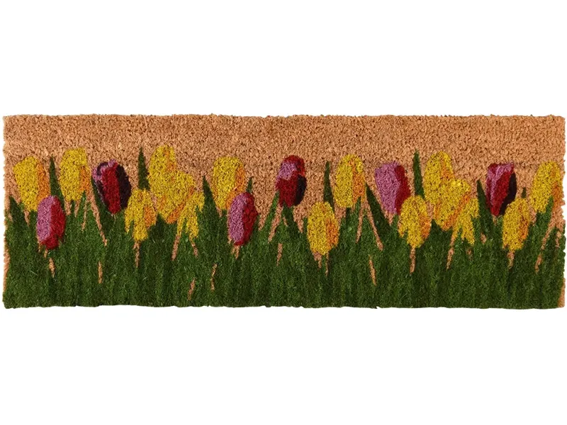 Wycieraczka Kokosowa Tulipany 25 x 75 cm