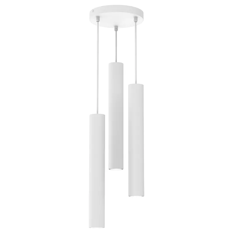Lampa Wisząca HUDSON Koło 3XGU10 - Biały