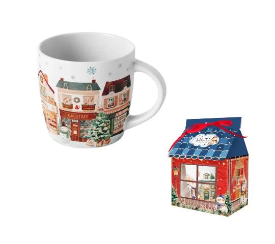 Kubek Świąteczny CHRISTMAS CITY 2 400 ml