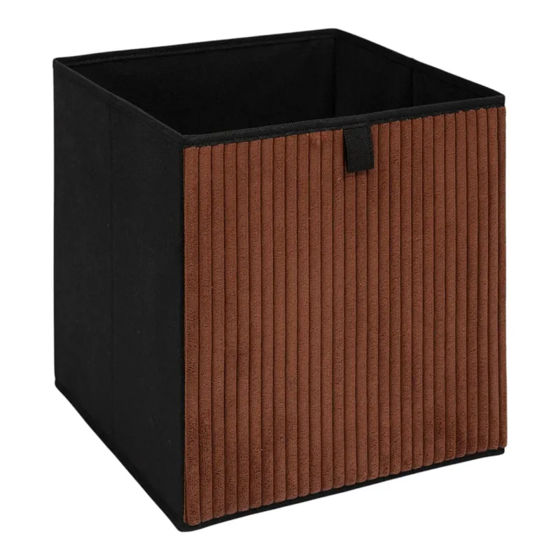 Pojemnik Corduroy Box 30x30 cm - Miedziany