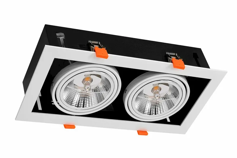 Lampa Podtynkowa Plaza 2XGU10 - Biała