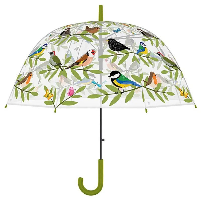 Parasol Transparentny Ptaki 83 cm