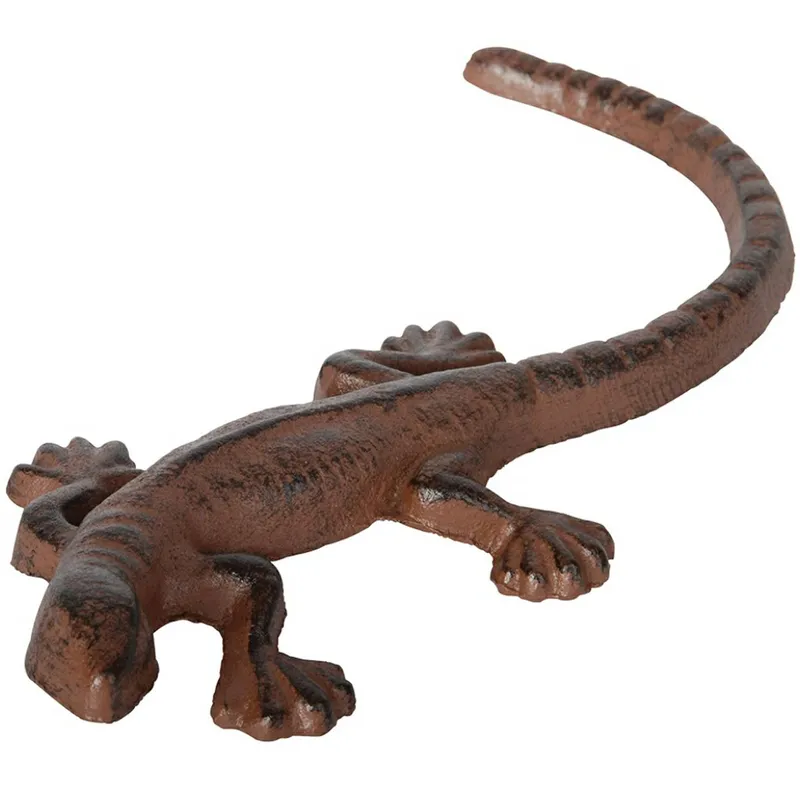 Figurka Żeliwna Jaszczurka 24,3 cm