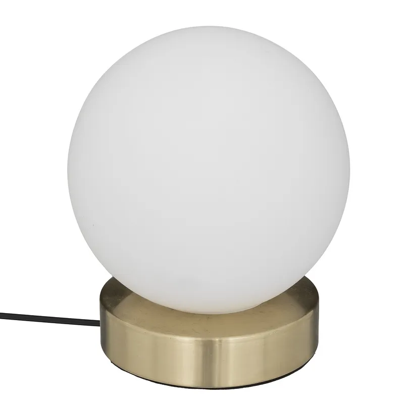 Lampka Nocna Dris Gold Kula 16 cm