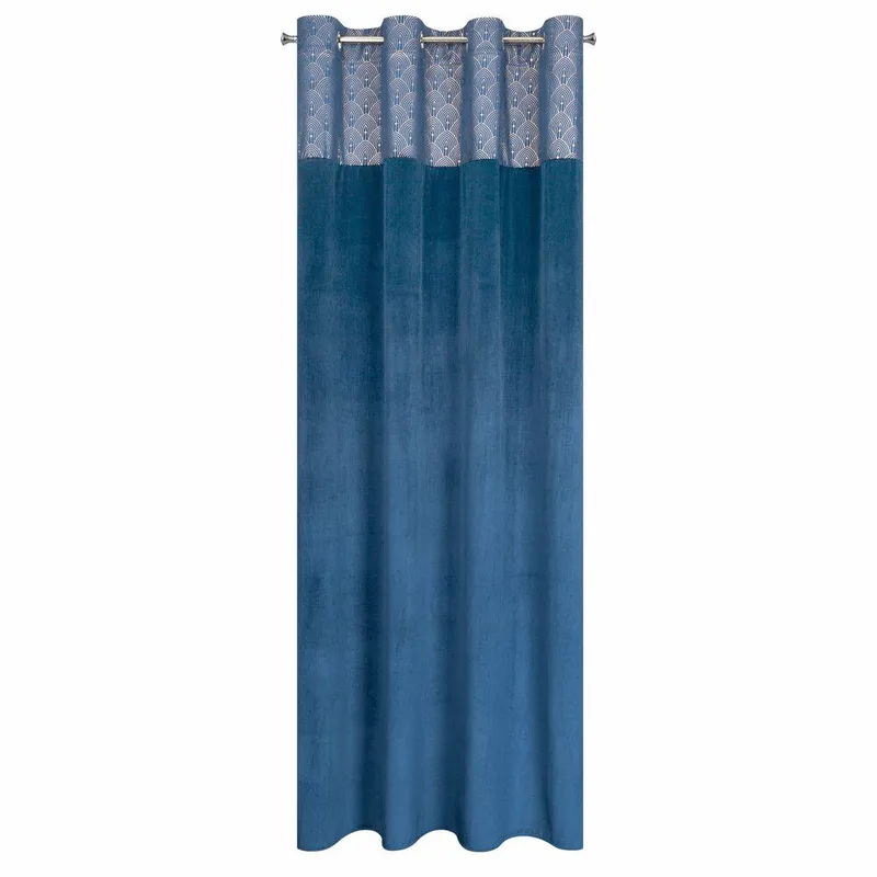 Zasłona AGNES 140x250 Oriental - Granatowa