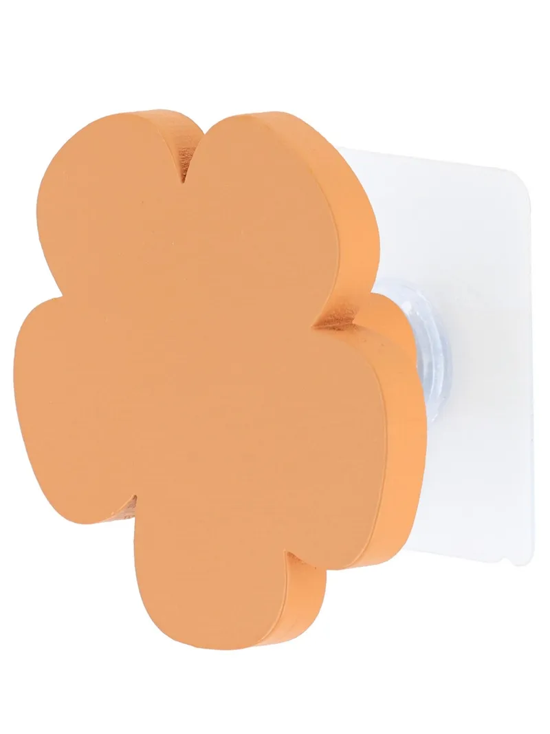 Wieszak Ścienny Bambusowy D8 FLOWER Ochre