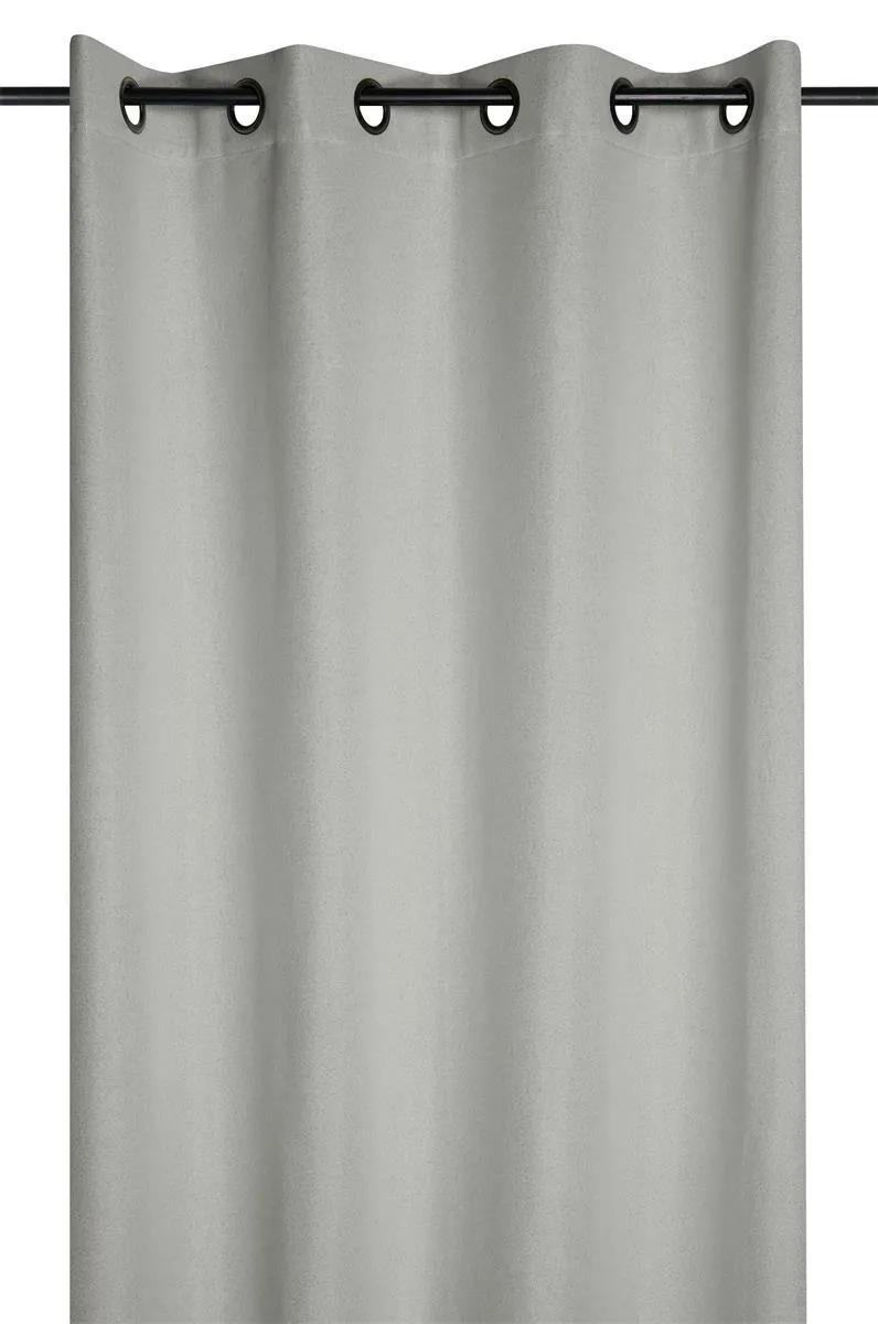 Zasłona PORTLAND 140x260 Jasnoszara 100%
