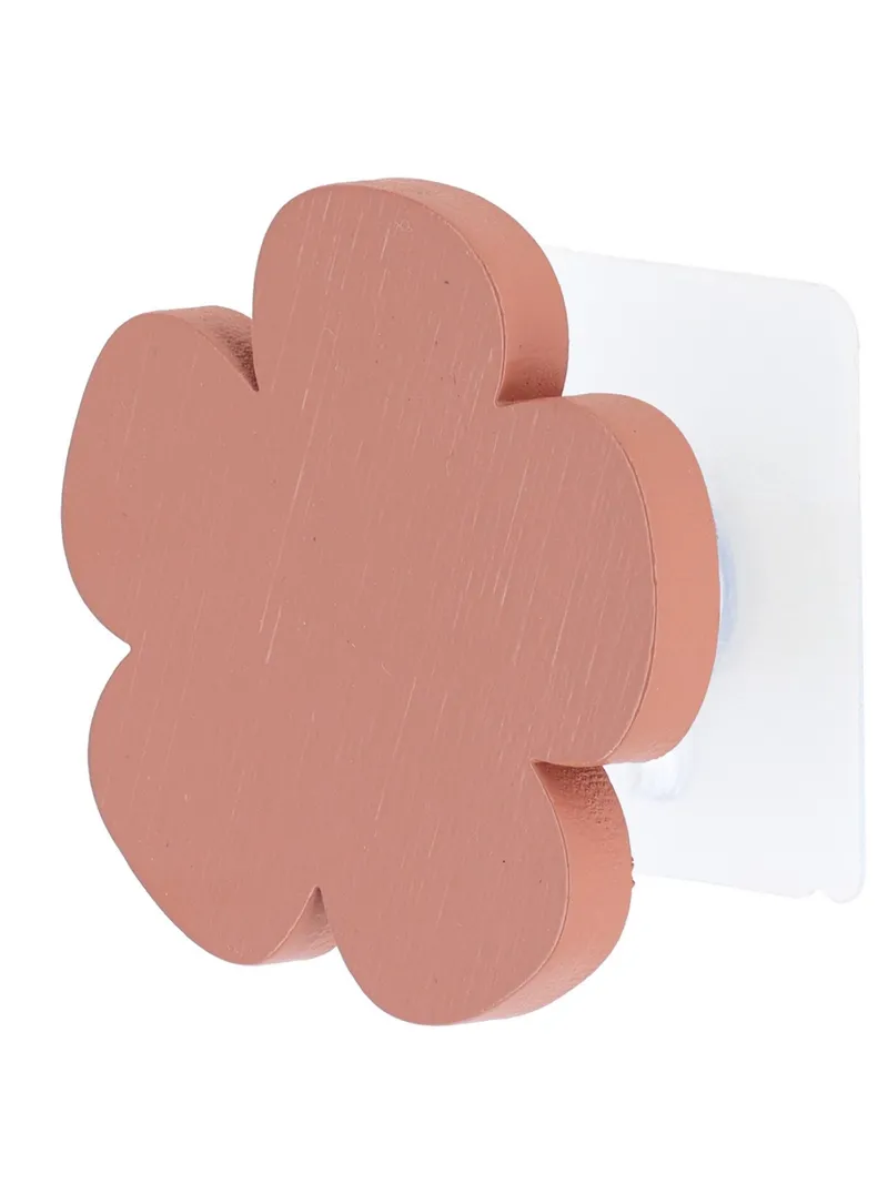 Wieszak Ścienny Bambusowy D8 FLOWER Blush Róż