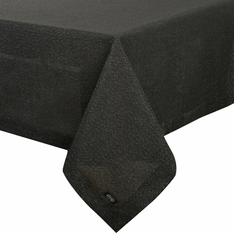 Obrus STELLA 1 145x300 cm - Czarny