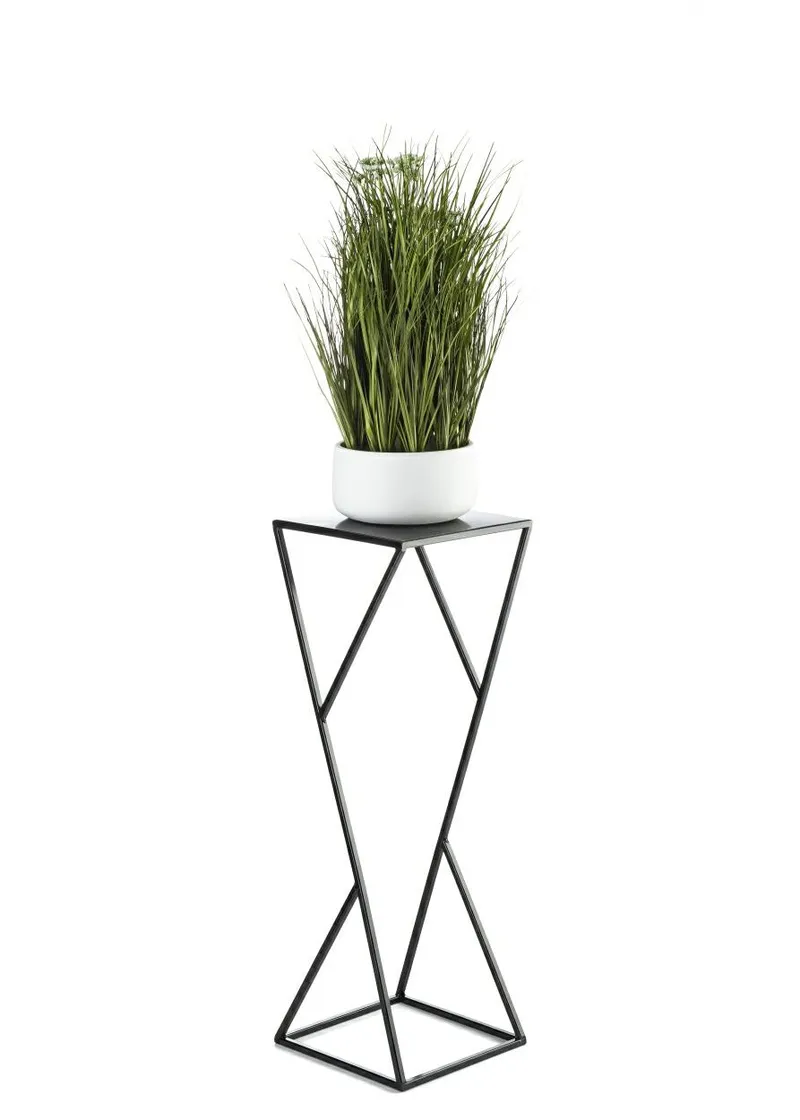 Kwietnik Nowoczesny LOFT 70 cm - Czarny