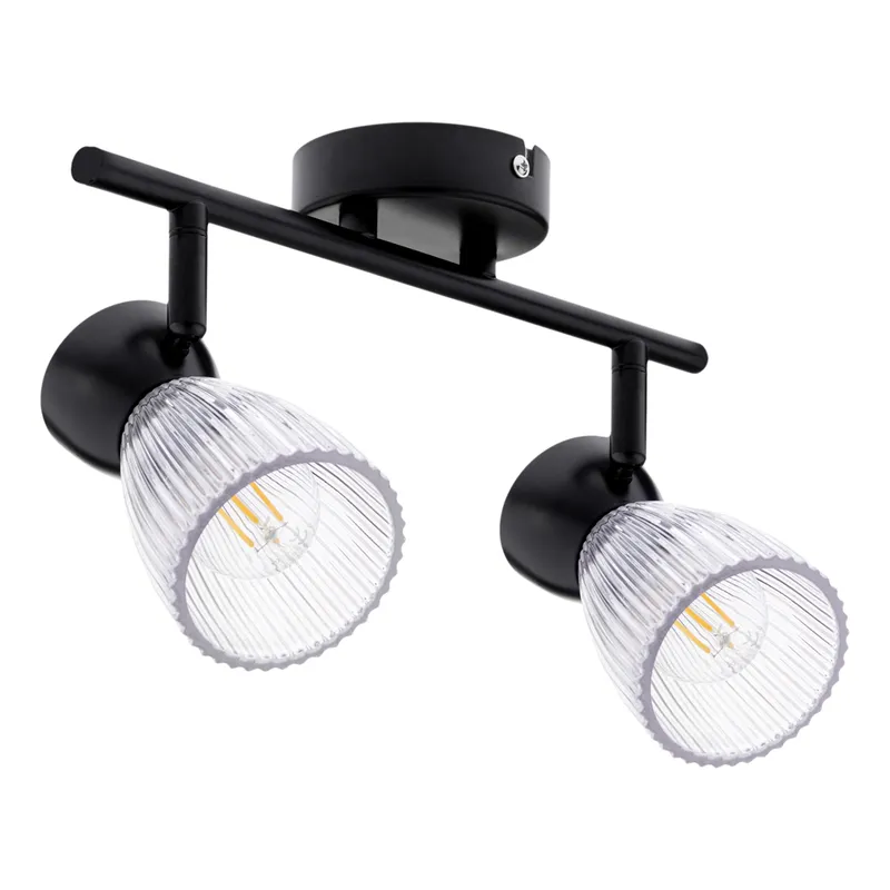 Lampa Sufitowa Spot BEST Szklany - Czarny