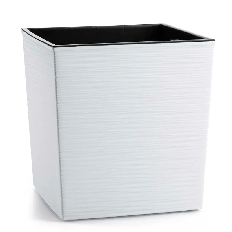 Donica Flore Riflo H30X30 cm - Biała