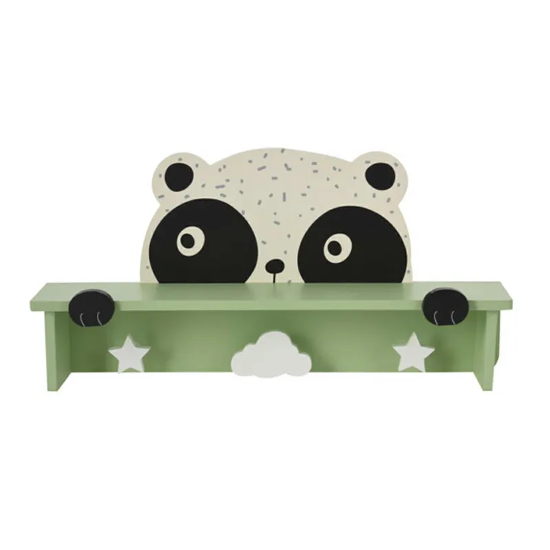 Półka Ścienna Z 3 Haczykami Panda