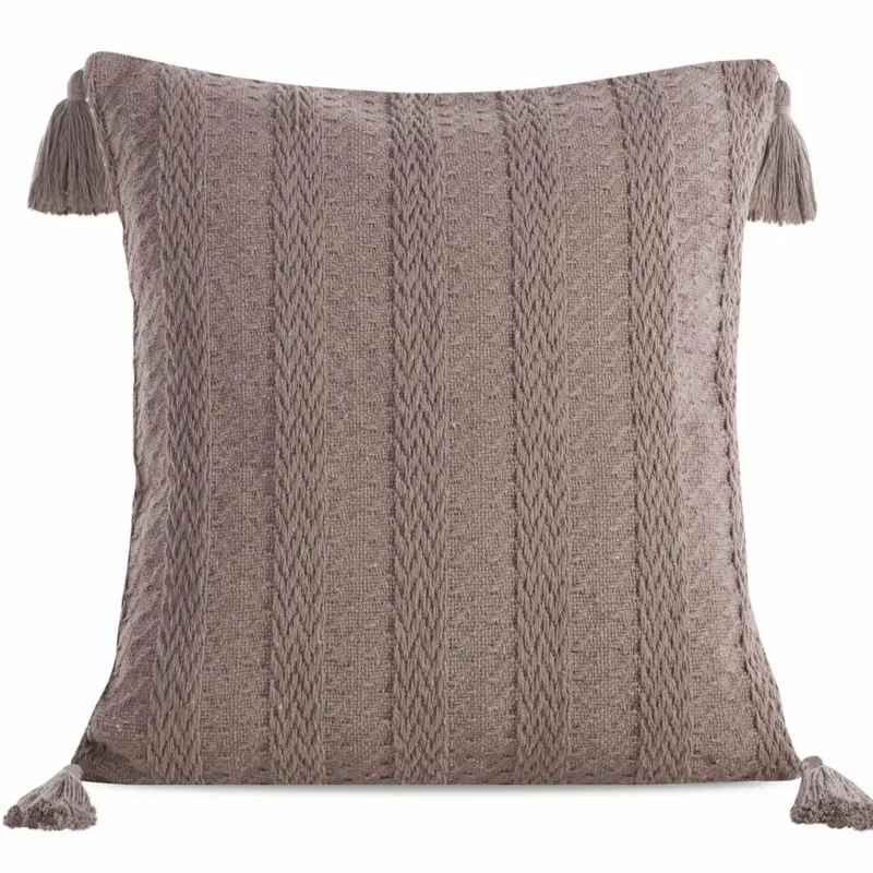 Poszewka BOHO/8 45cm X 45cm Brąz