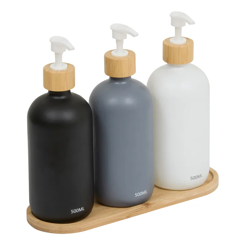 Zestaw 3 Dozowników 500ml Moss