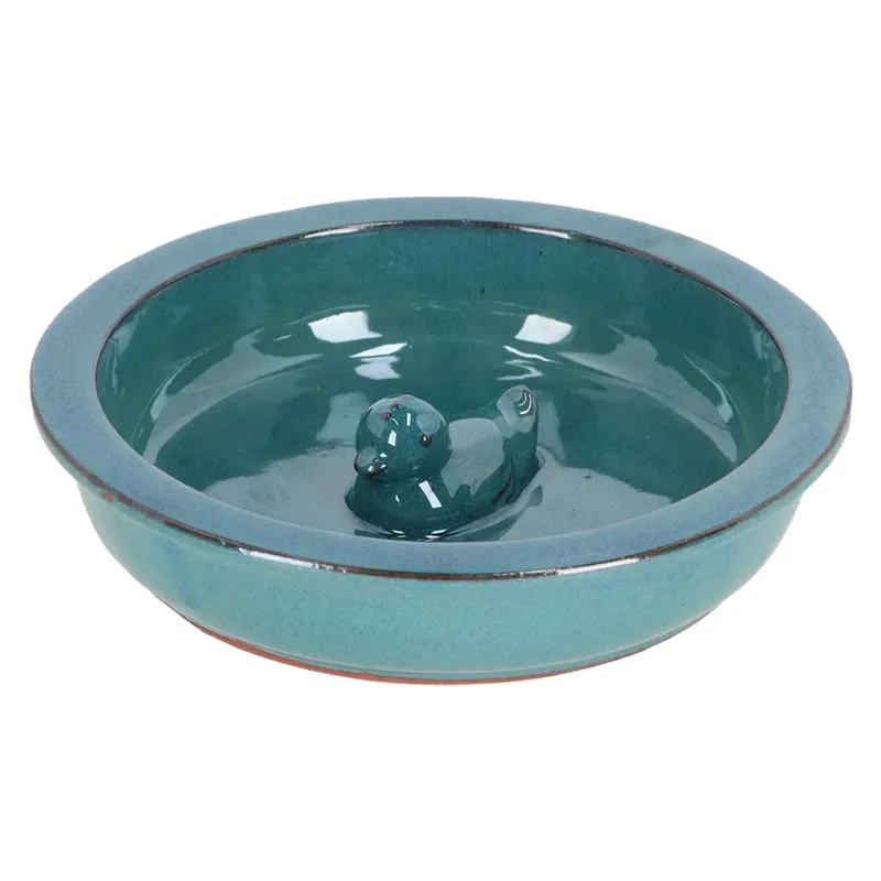 Poidełko Dla Ptaków Ceramiczne Z Kaczką