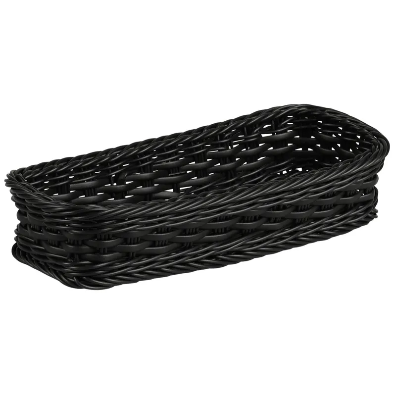 Koszyk Na Sztućce I Akcesoria Kuchenne Organizer 28X11,5XH5,5 cm - Czarny