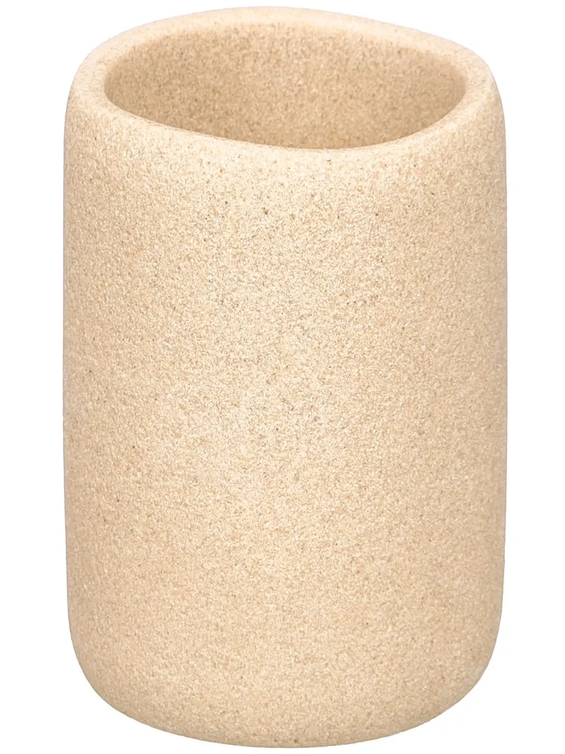Kubek Łazienkowy Polyresin Piaskowy