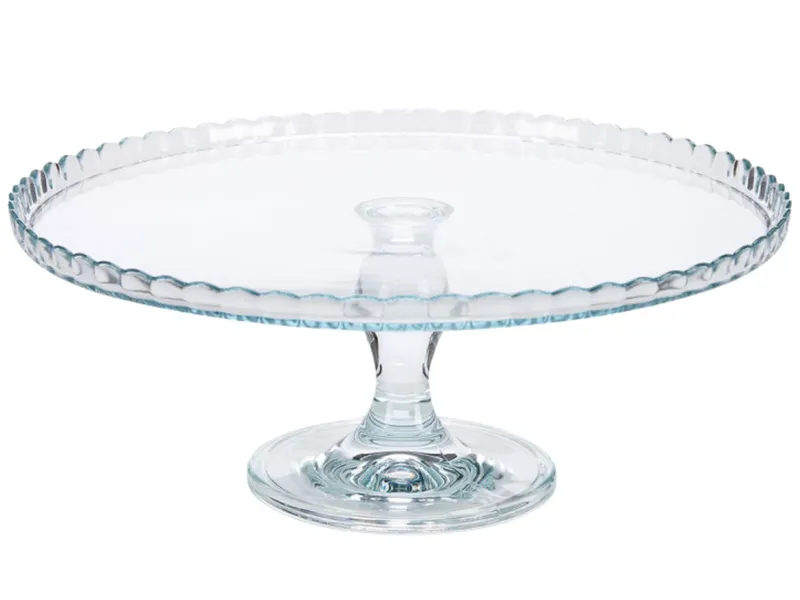 Patera Szklana Na Nóżce 32 cm