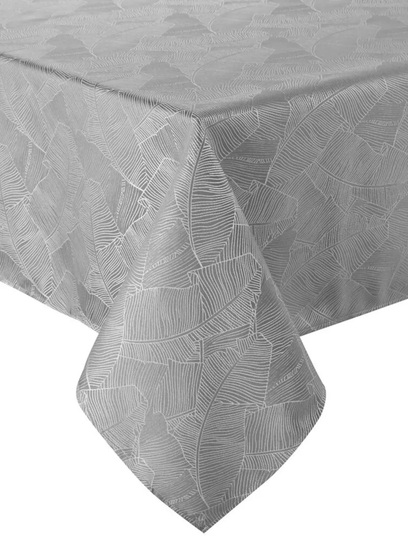 Obrus Isla 140x300 cm - Srebrny