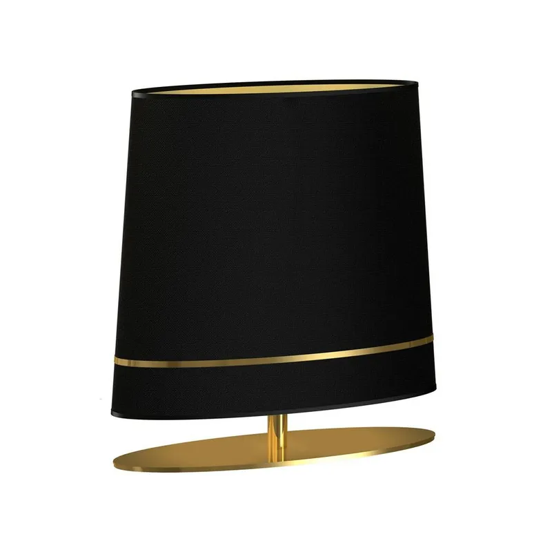 Lampa Stołowa BOOTES Abażur 1XE27 - Złoty