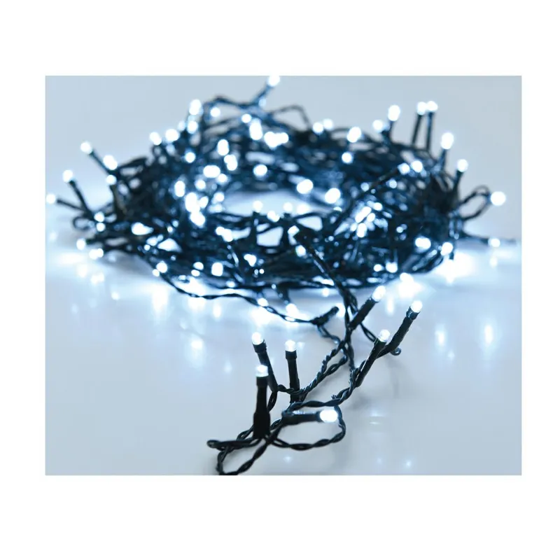 Lampki Choinkowe 120 LED Zimny - Biały