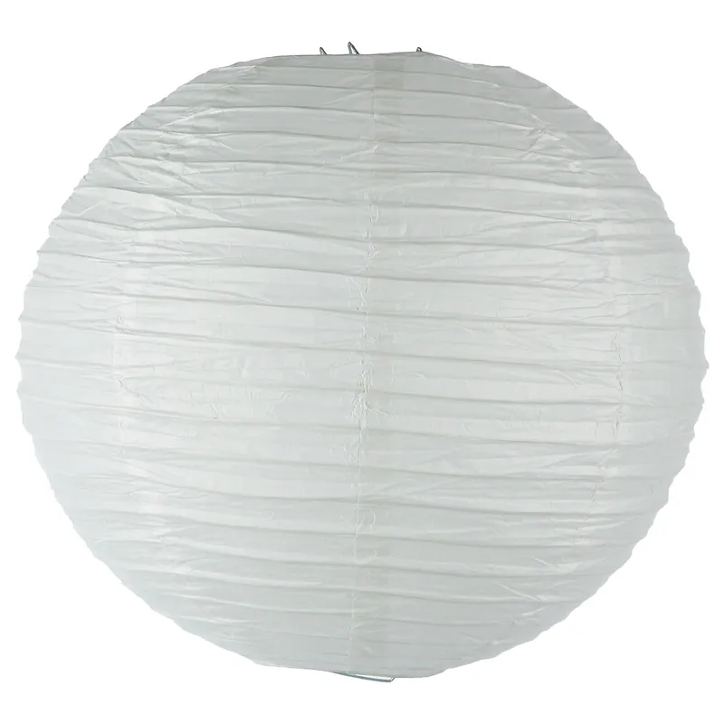 Lampion Papierowy 35 cm - Biały