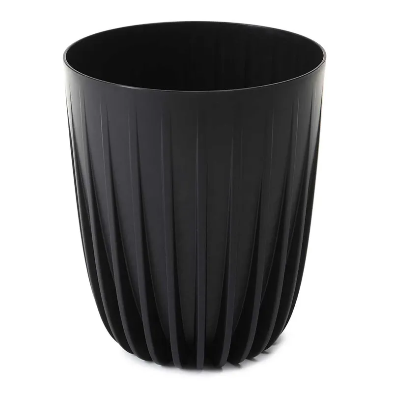 Donica Stripped ECO Recykling - Czarna