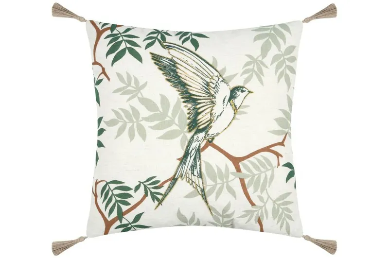 Poduszka BOTANYS 40x40 Ptak Gałązki