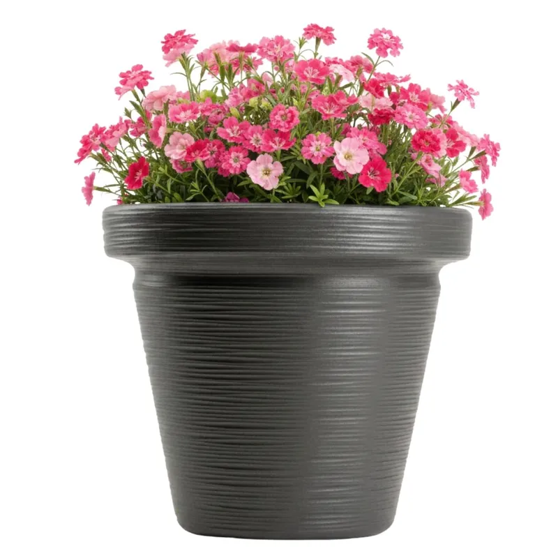 Donica Srtia Riflo Antracyt H33,9X39 cm