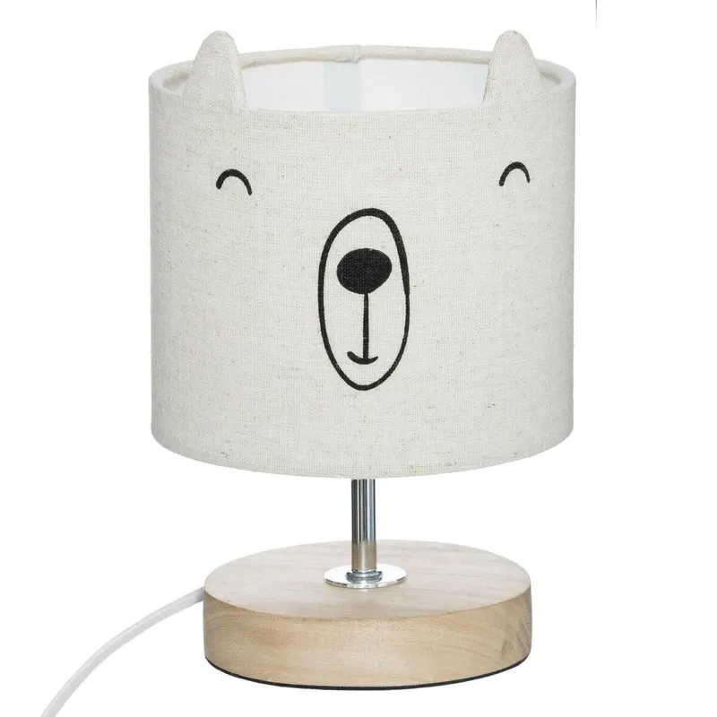 Lampka Nocna Dla Dzieci Beż MIŚ