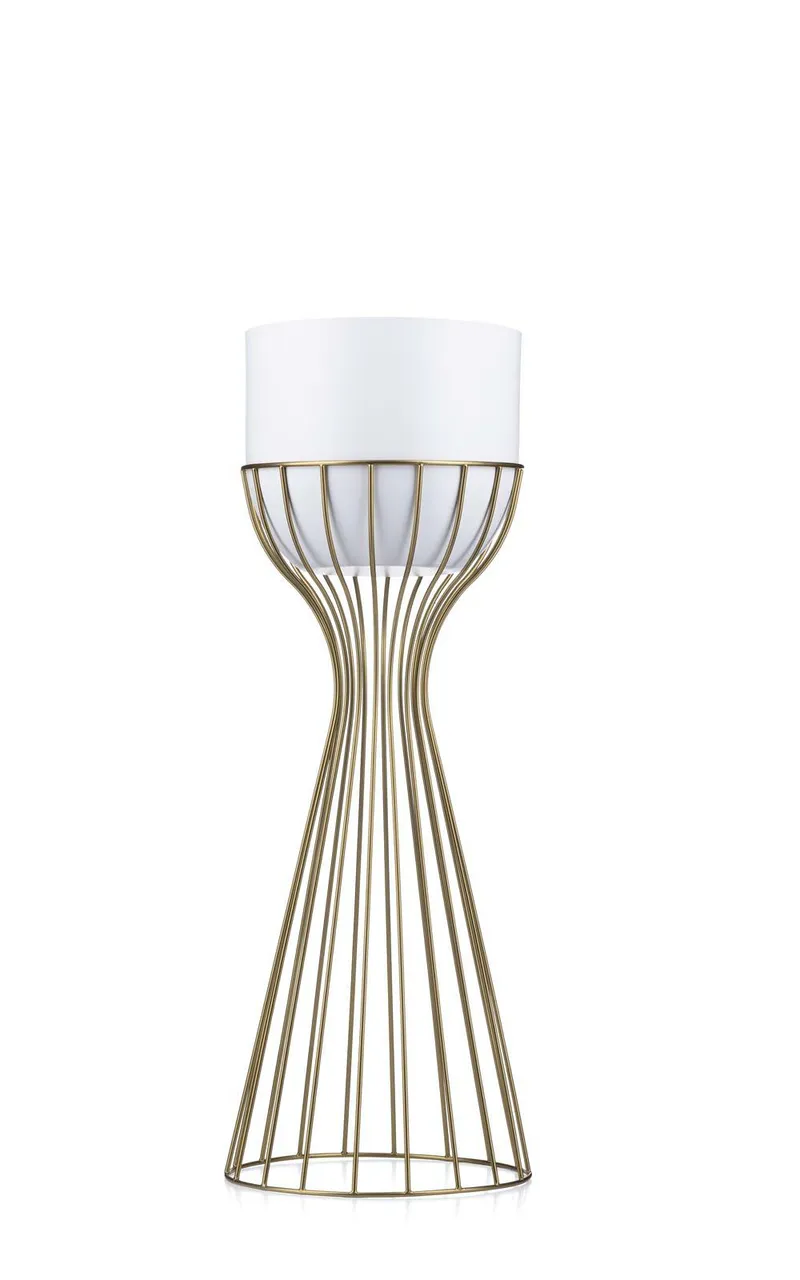 Kwietnik Nowoczesny LOFT Z Osłonką 56 cm