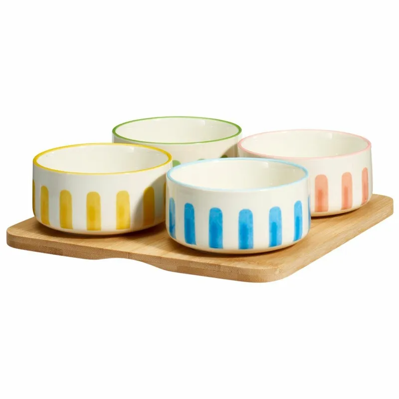 Zestaw Do Serwowania 5 el. Sunny Stripes