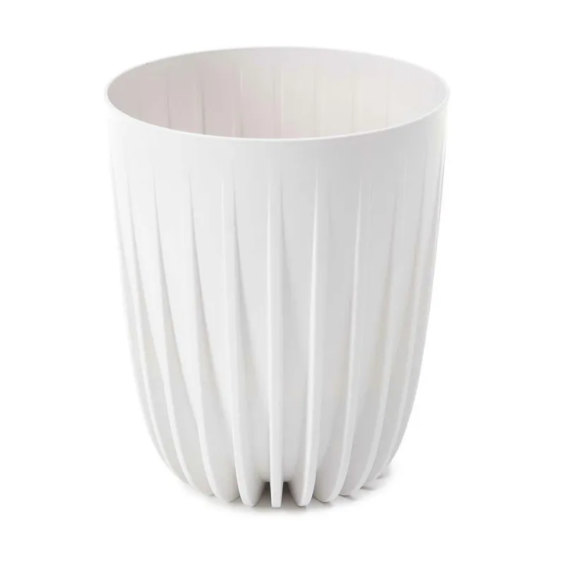 Donica Stripped ECO Recykling - Biała