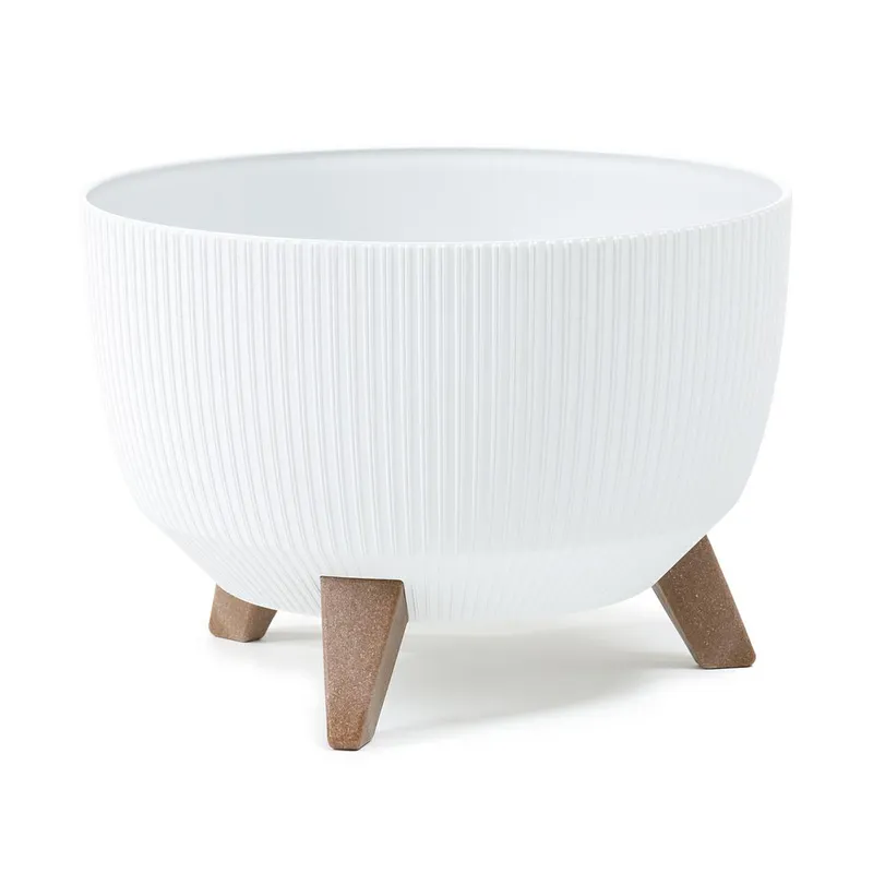 Donica Rosa Linea ECO Recykling - Biała