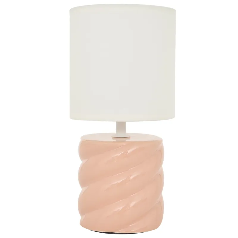 Lampka Nocna Noly 27 cm Brzoskwiniowa