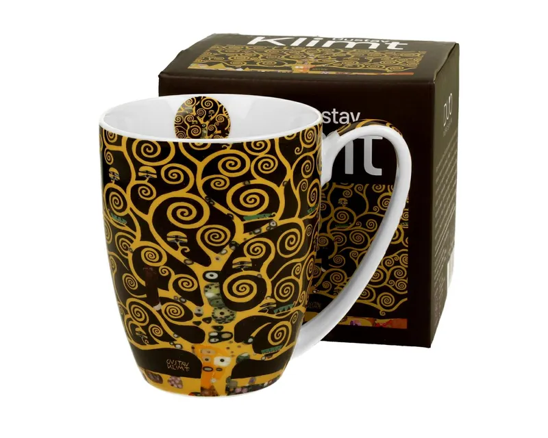 Porcelanowy Kubek Klimt Tree Of Life 350