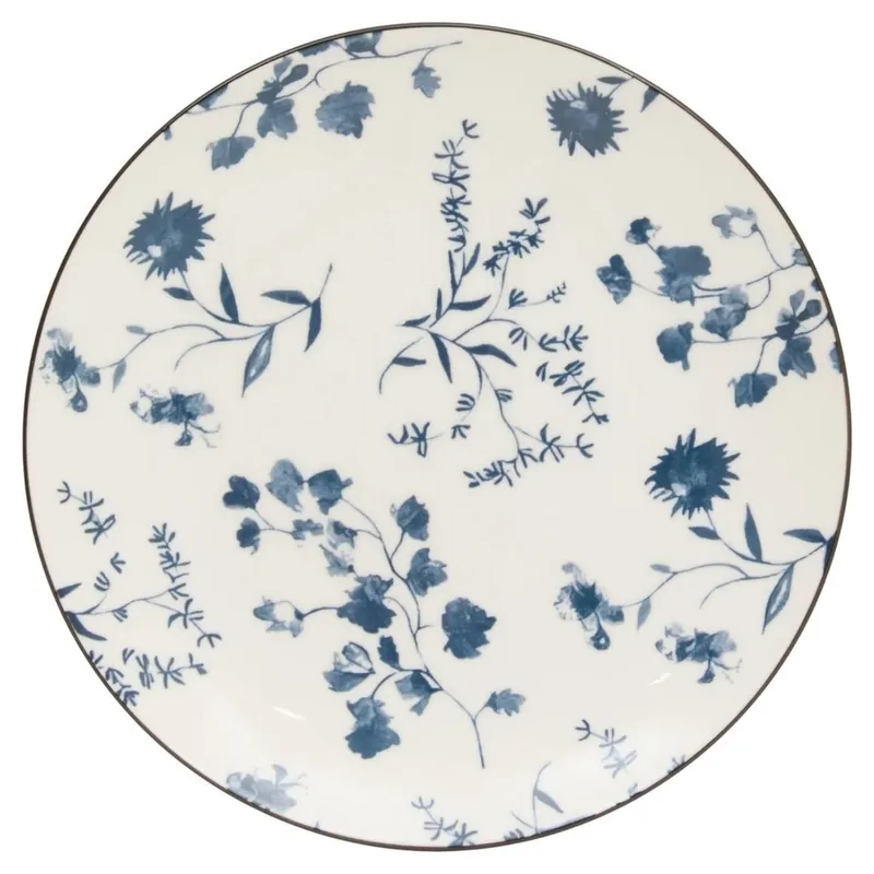 Komplet 6 Talerzy Deserowych Umami 19 cm Kwiaty