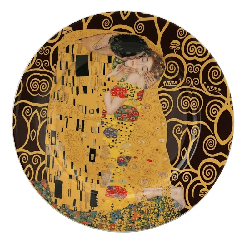 Komplet 2 Talerze Deserowe THE KISS