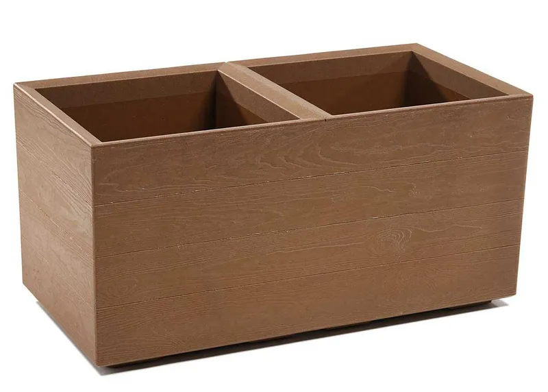 Donica Betonique ECO Wood H39X78 cm