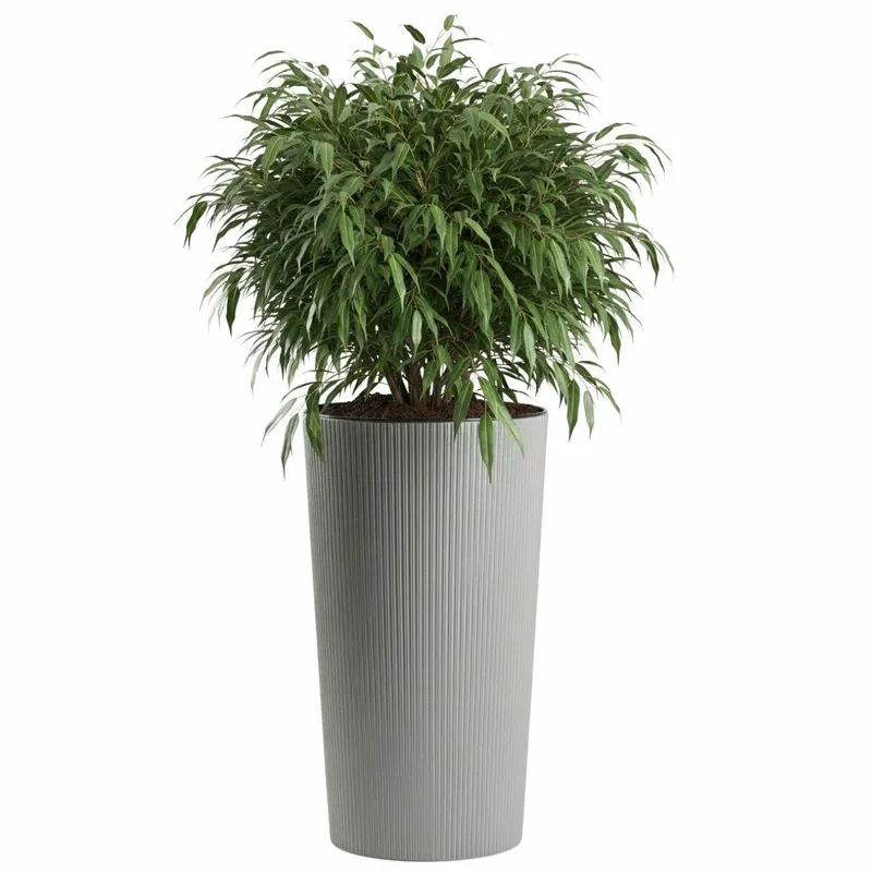 Donica Urbanika ECO Wood H57,1X29,5 cm - Szary
