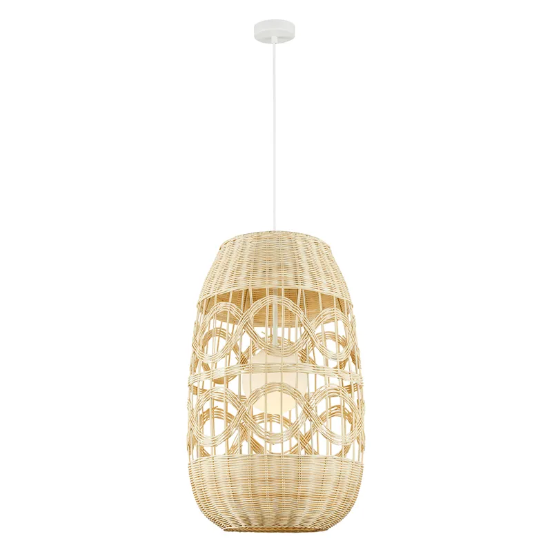 Lampa Wisząca ARONA Abażur 1XE14 - Beżowy