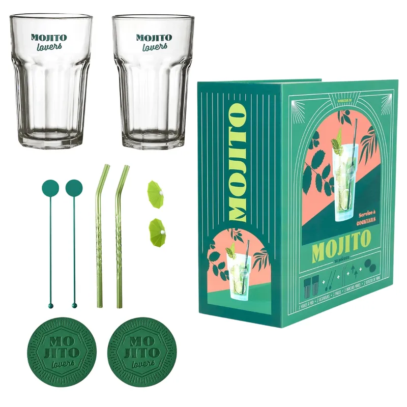 Zestaw Do Koktajli MOHITO 10 el
